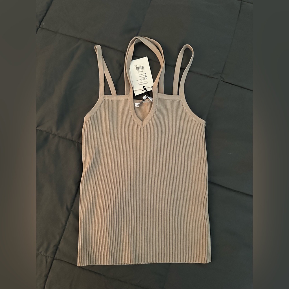 Taupe Tank Top